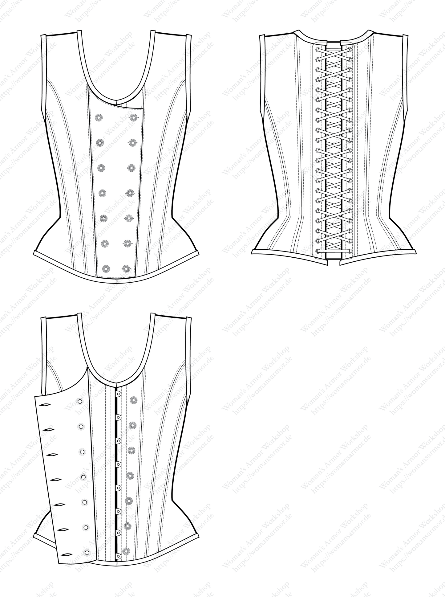 Corset vest