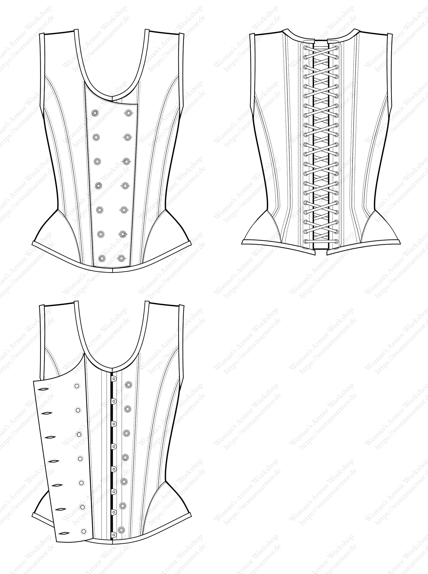 Corset vest