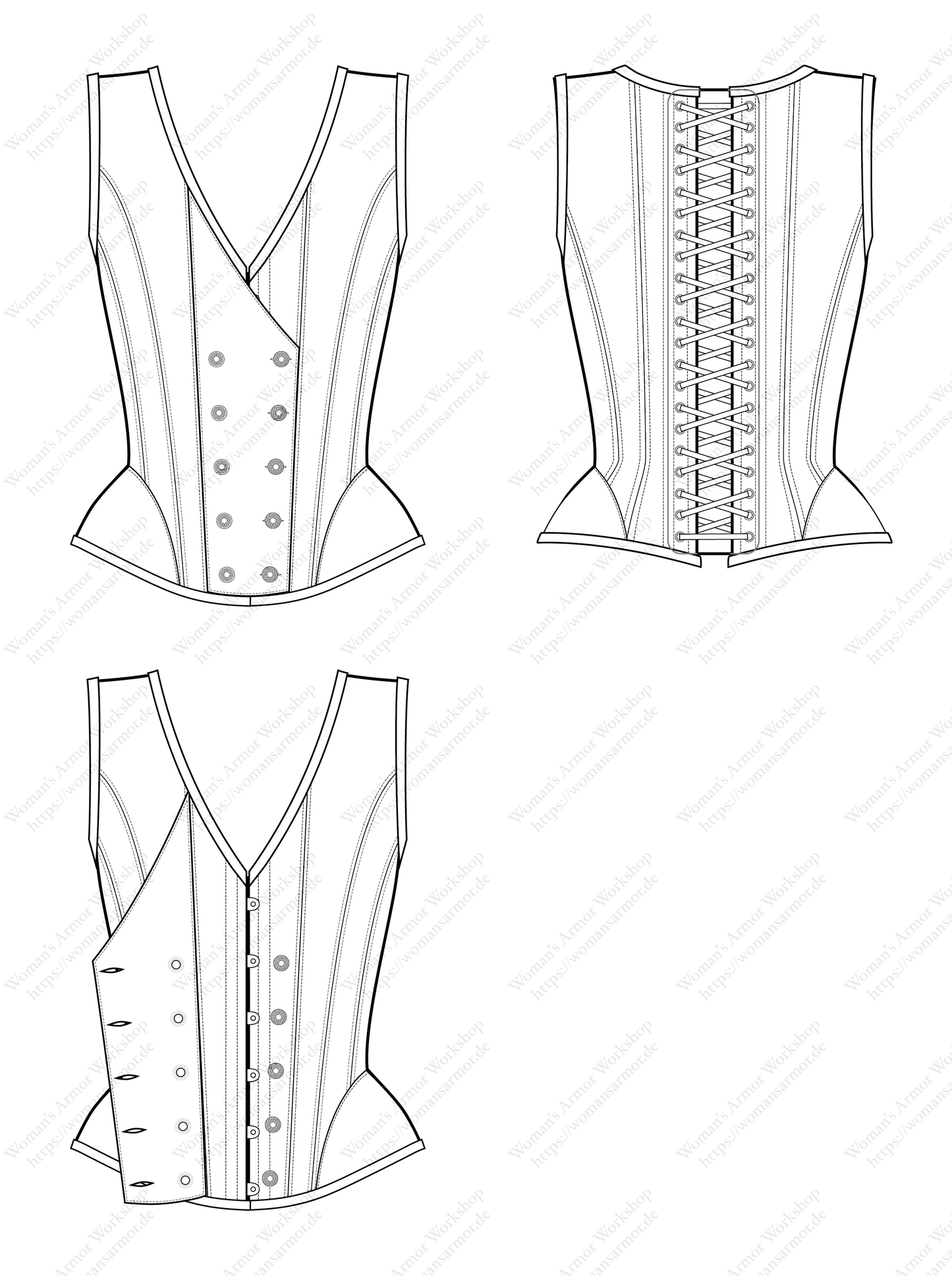 Corset vest
