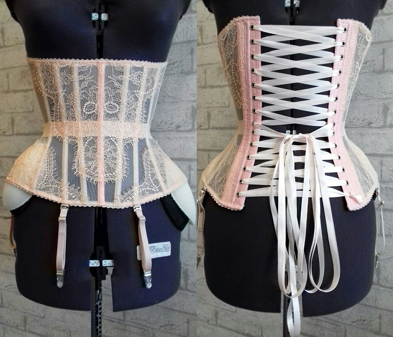 Lace applique deposit